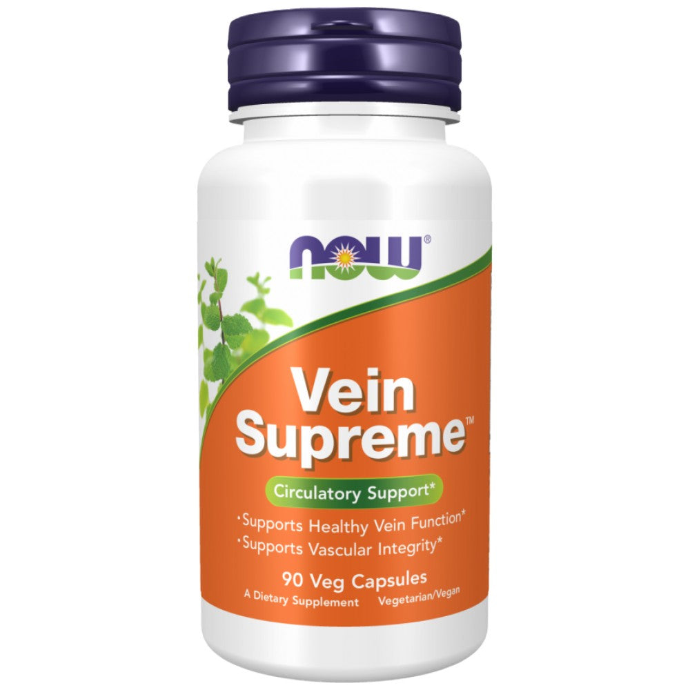 NOW Foods Vein Supreme Circulatory Support - Формула за вени и кръвообращение