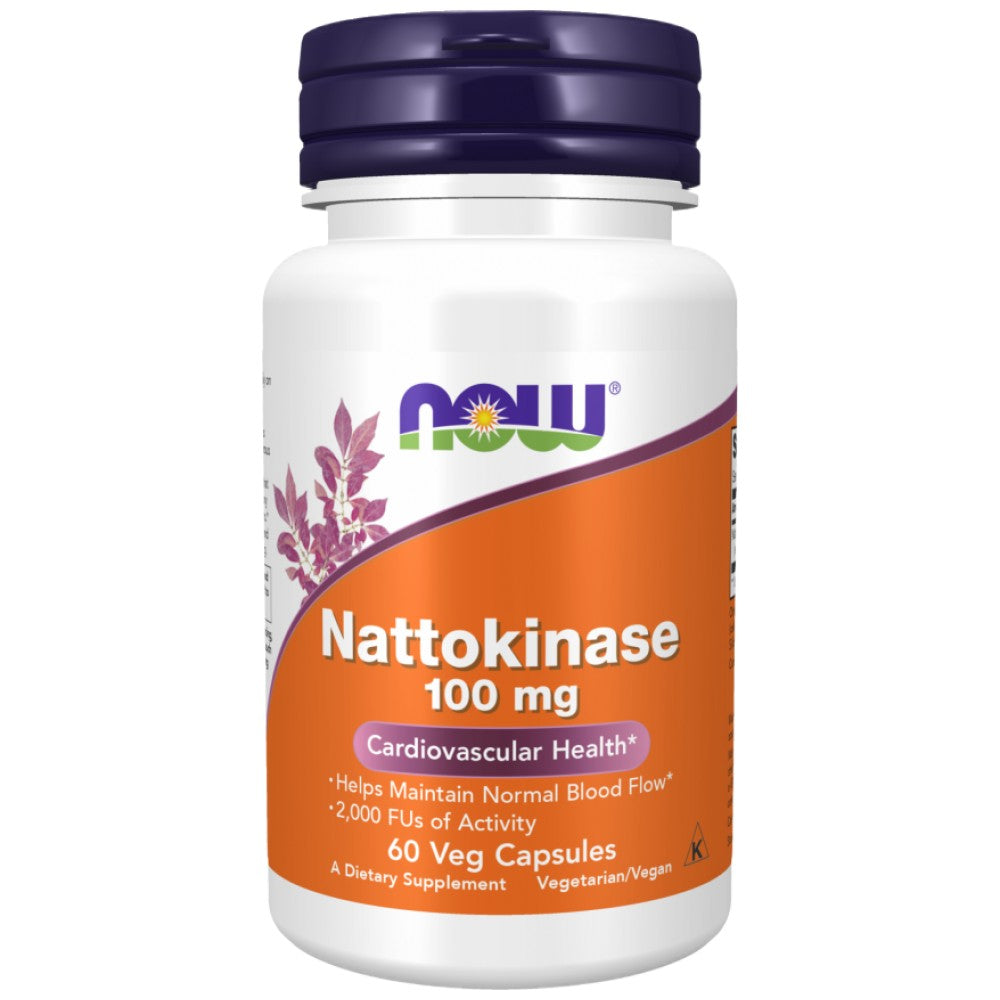 NOW Foods Nattokinase 100 mg - Натокиназа 100 mg