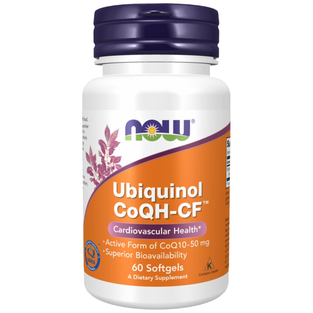 NOW Foods Ubiquinol CoQH-CF - Убихинол коензим Q10