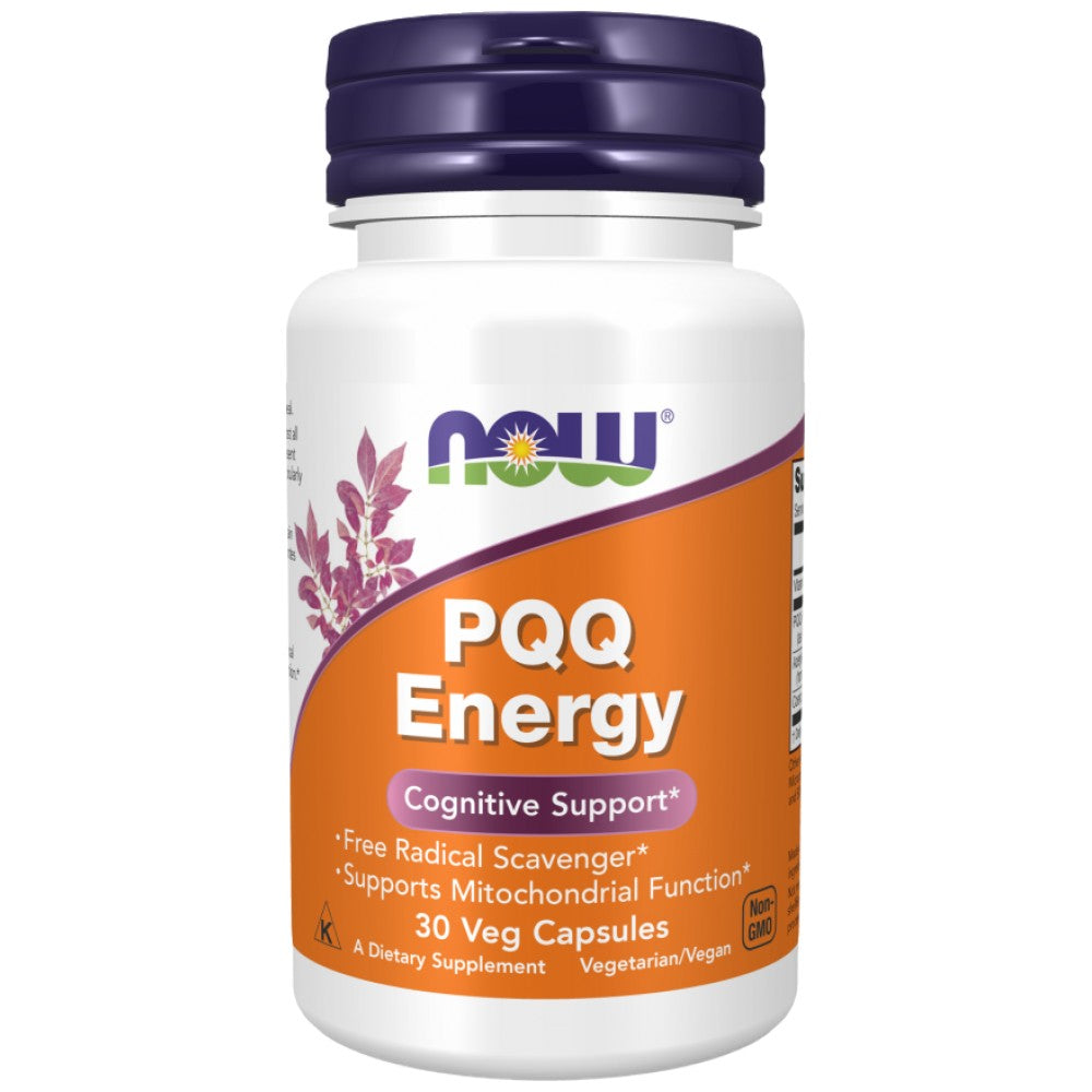 NOW Foods PQQ Energy 20 mg - PQQ 20 mg за енергия