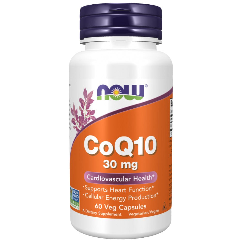 NOW Foods CoQ10 30 mg - Коензим Q10 30 mg