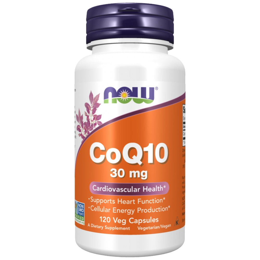 NOW Foods CoQ10 30 mg - Коензим Q10 30 mg