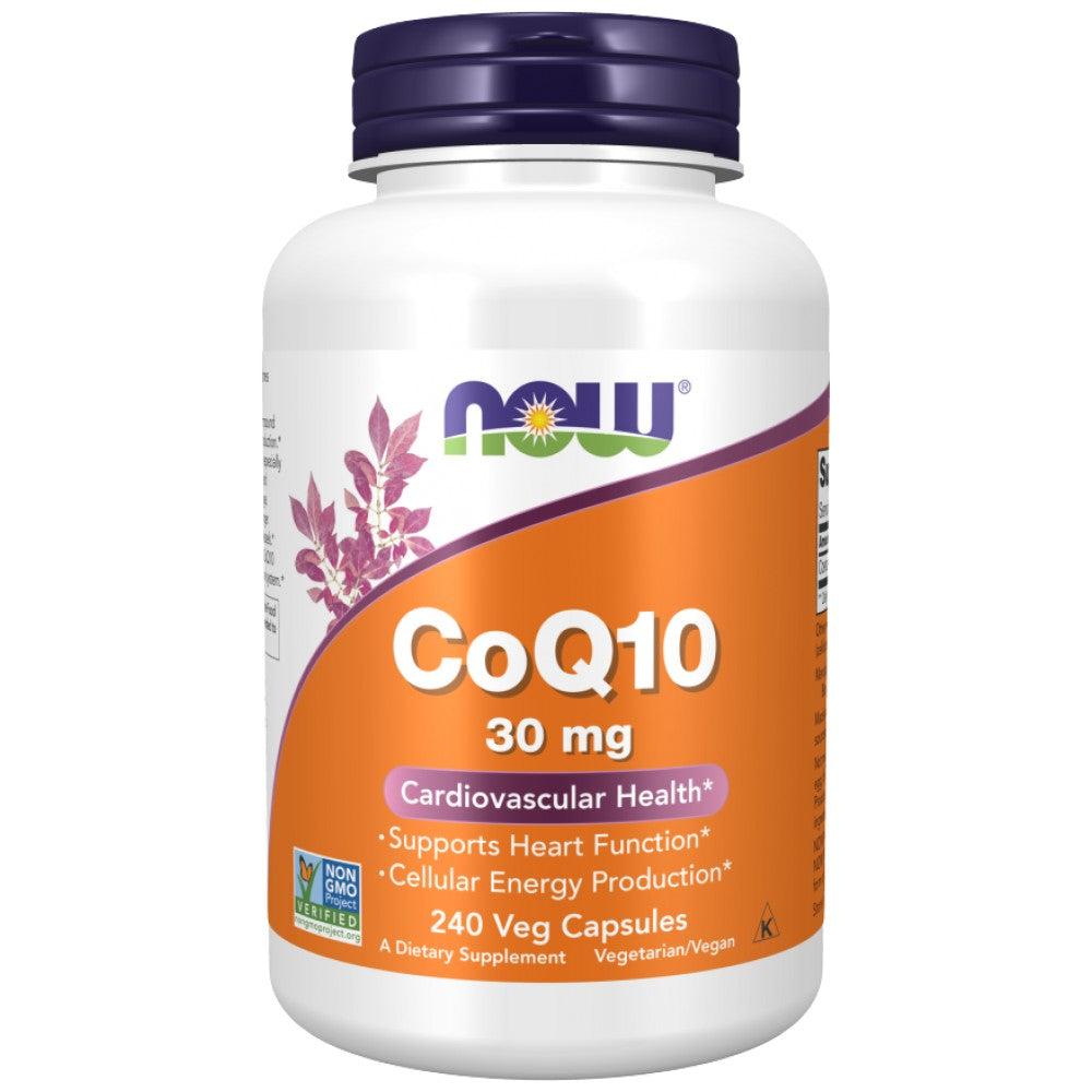 NOW Foods CoQ10 30 mg - Коензим Q10 30 mg