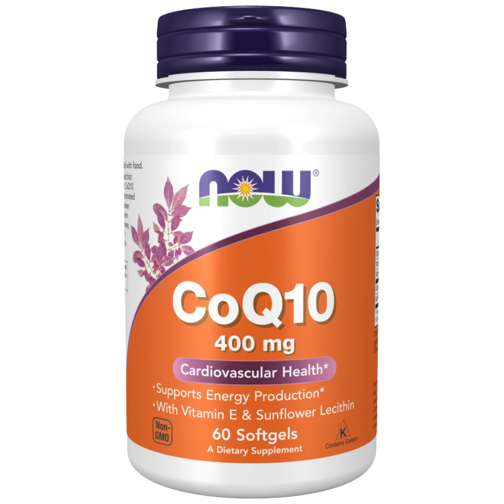 NOW Foods CoQ10 400 mg - Коензим Q10 400 mg
