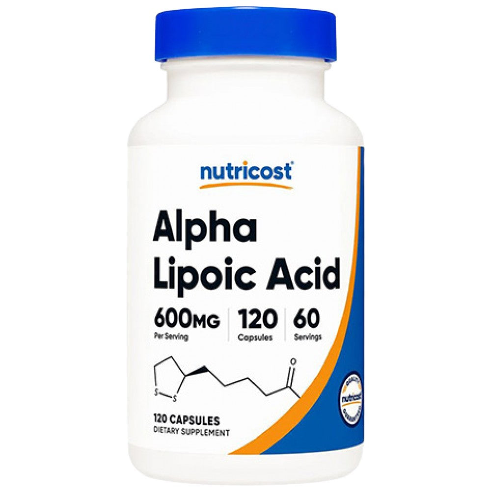 Nutricost Alpha Lipoic Acid 600 mg - Алфа-липоева киселина 600 mg