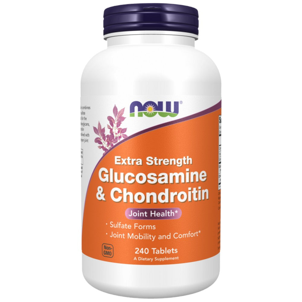 NOW Foods Glucosamine & Chondroitin Extra Strength - Глюкозамин и хондроитин