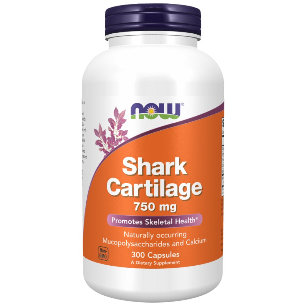 NOW Foods Shark Cartilage 750 mg - Хрущял от акула 750 mg