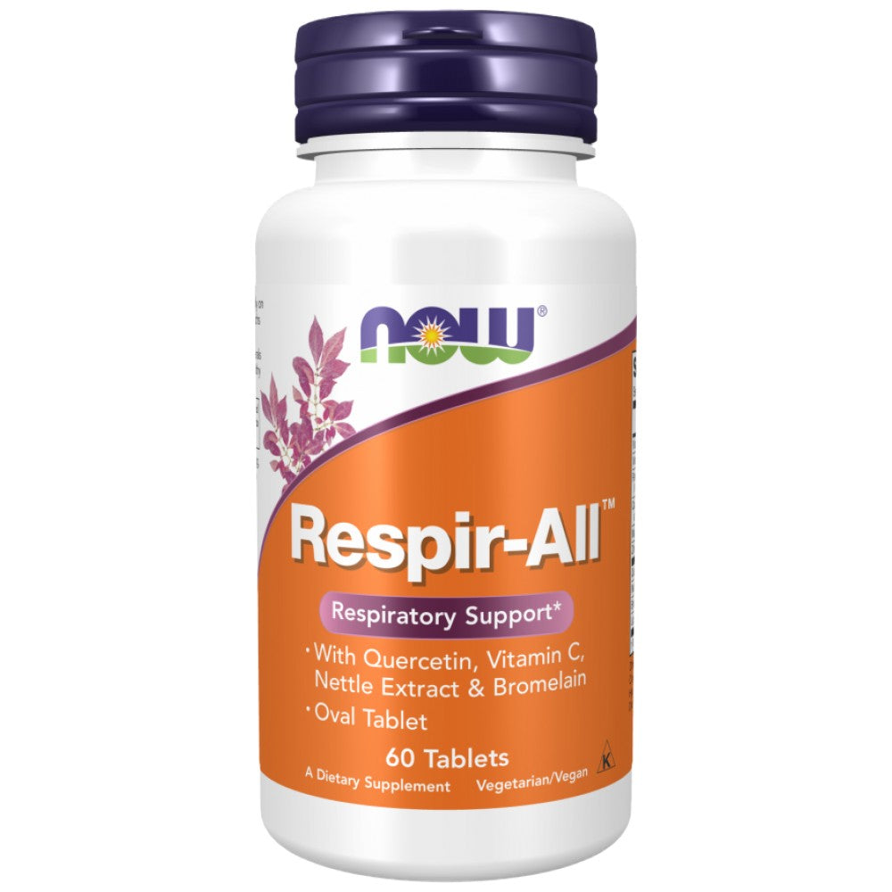 NOW Foods Respir-All - Формула за дихателните пътища при алергия