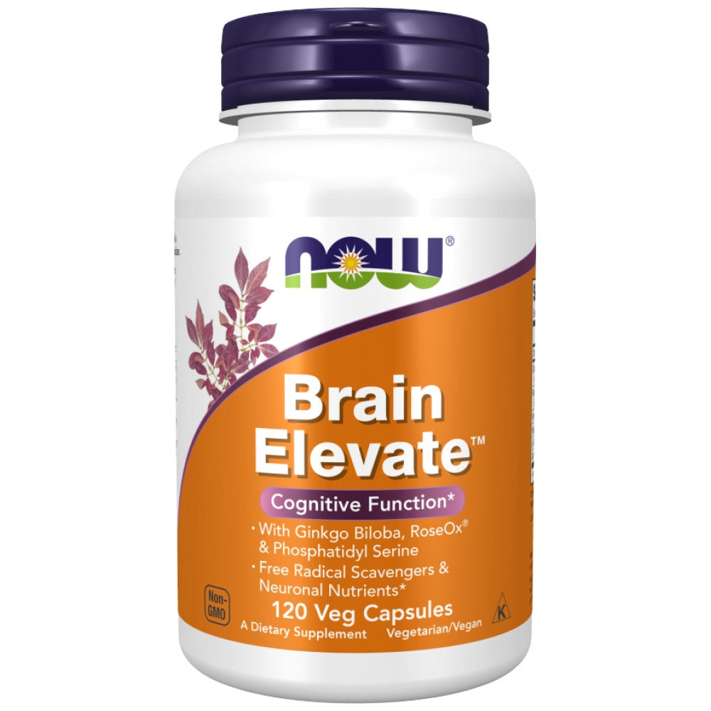 NOW Foods Brain Elevate - Формула за мозъка