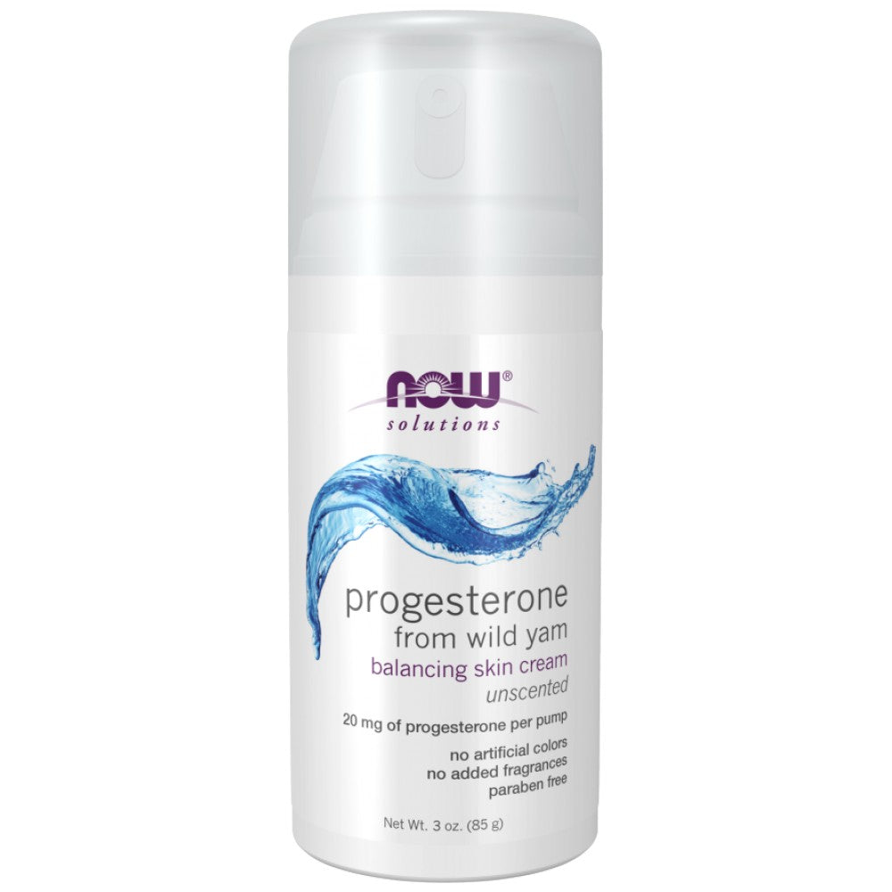 NOW Foods Progesterone Cream from Wild Yam - Прогестеронов крем от див ям