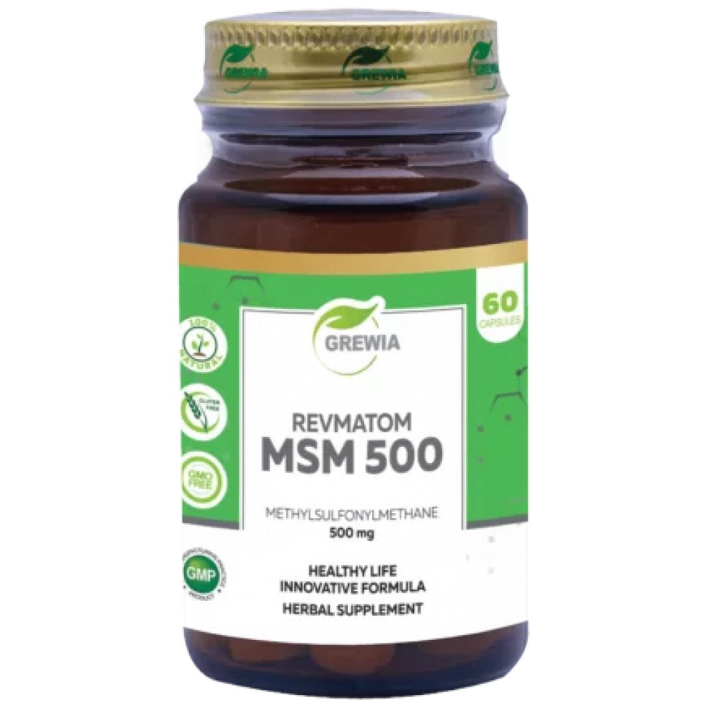 Grewia Revmatom MSM 500 - MSM 500 mg за стави