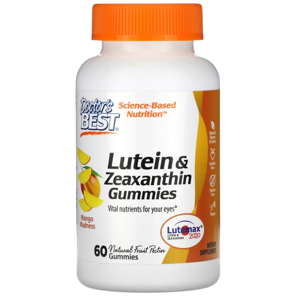 Doctor's Best BEST Lutein & Zeaxanthin Gummies - Лутеин и зеаксантин гъми