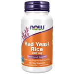 NOW Foods Red Yeast Rice 600 mg - Червен ферментирал ориз 600 mg