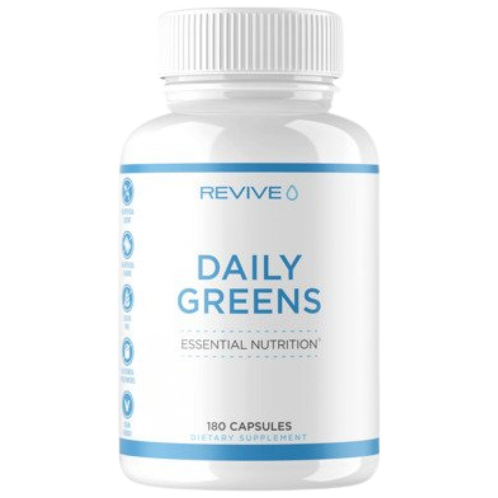 Revive Daily Greens Capsules - Зелена суперхрана капсули