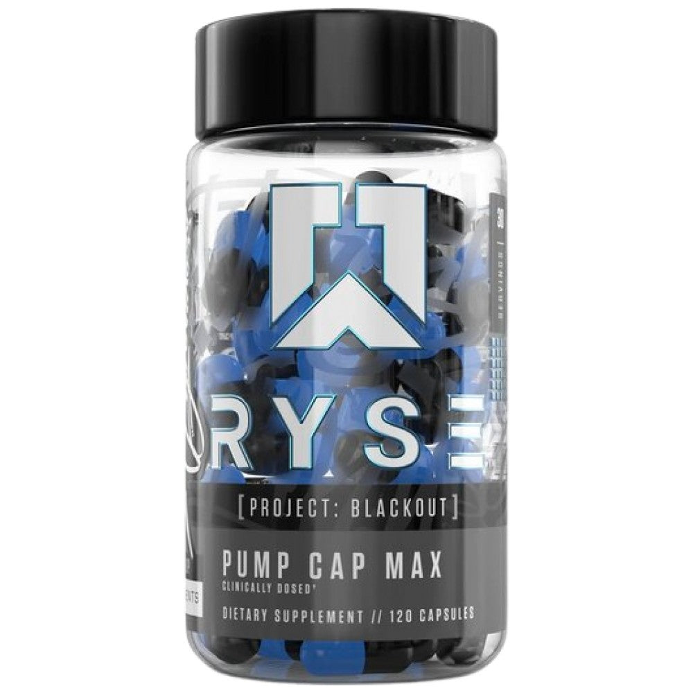 RYSE Pump Cap Max Project Blackout - NO бустер за помпа капсули