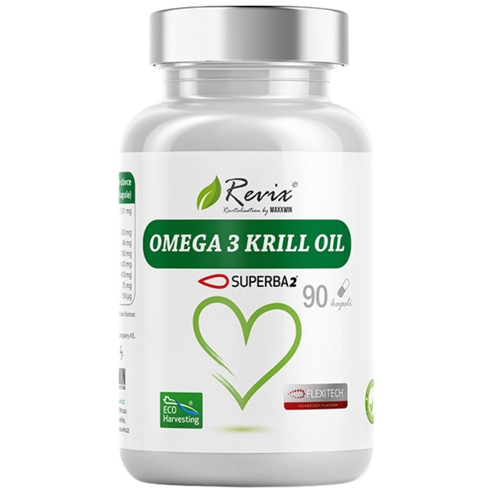 MAXXWIN Revix Series Omega 3 Krill Oil 517 mg - Крилово масло Омега 3 517 mg