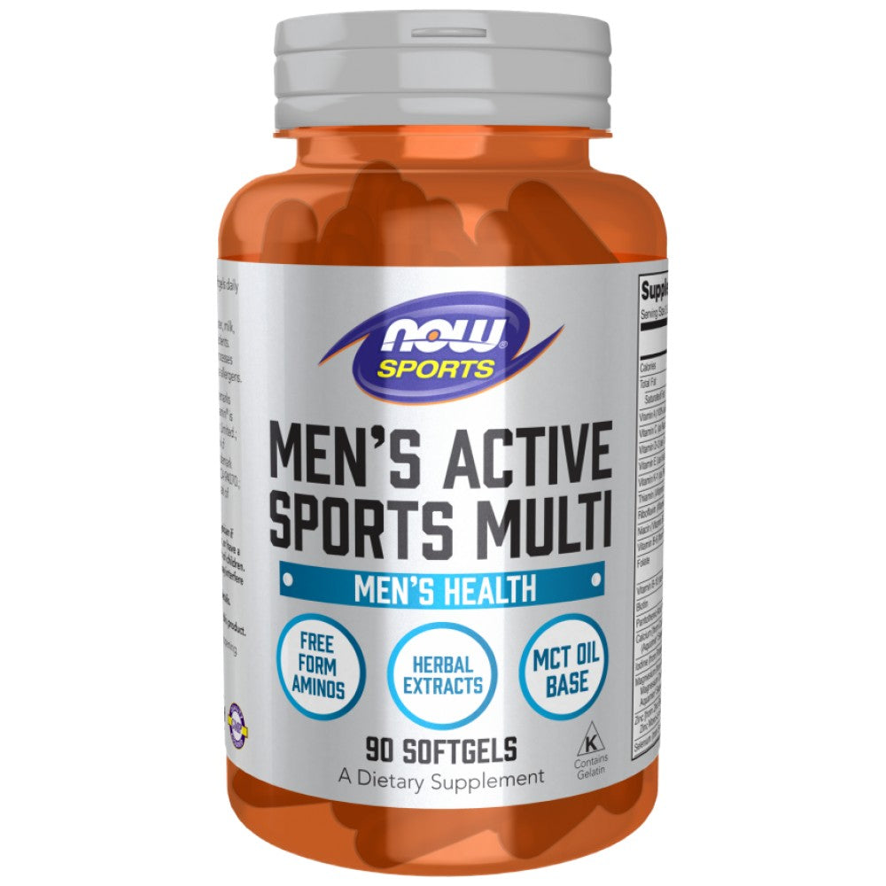 NOW Foods Men's Active Sports Multi - Мултивитамини за мъже за спорт