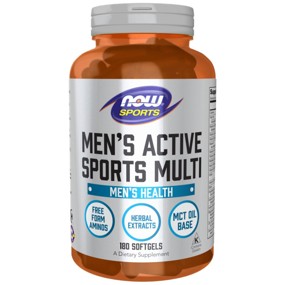 NOW Foods Men's Active Sports Multi - Мултивитамини за мъже за спорт