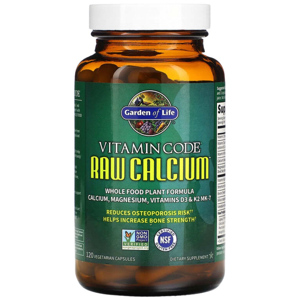 Garden Of Life Vitamin Code RAW Calcium - Калций RAW от цели храни
