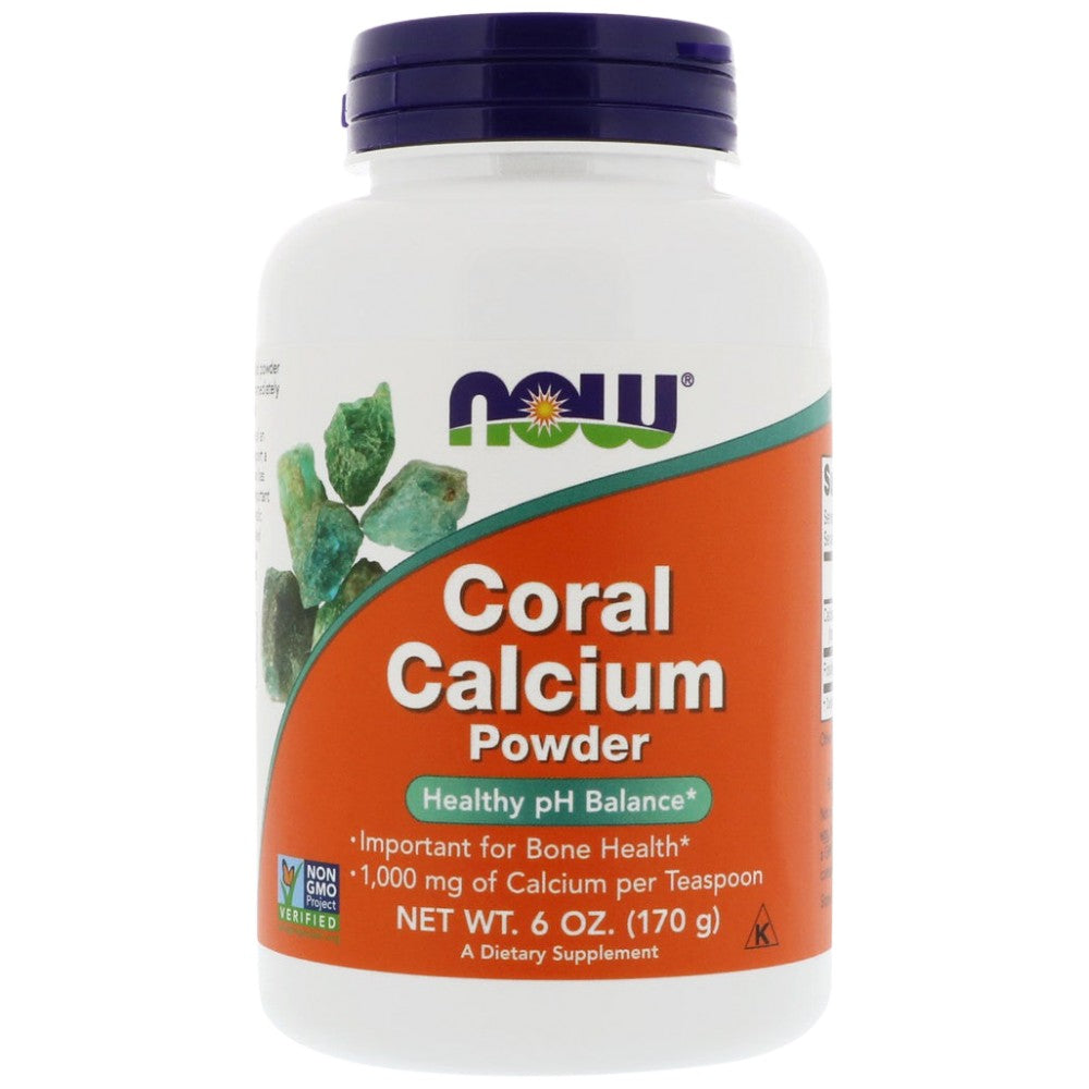 NOW Foods Coral Calcium Powder - Коралов калций на прах