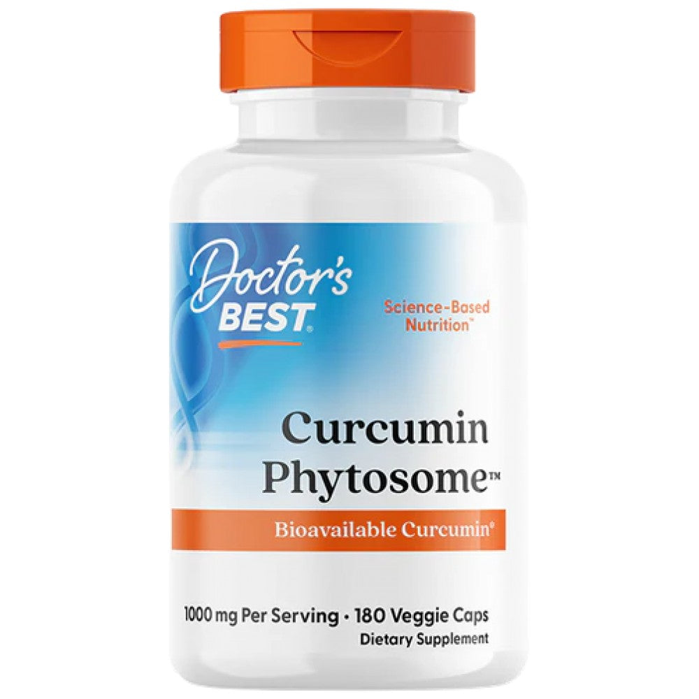 Doctor’s Best Curcumin Phytosome 500 mg with Meriva - Куркумин фитозома Meriva