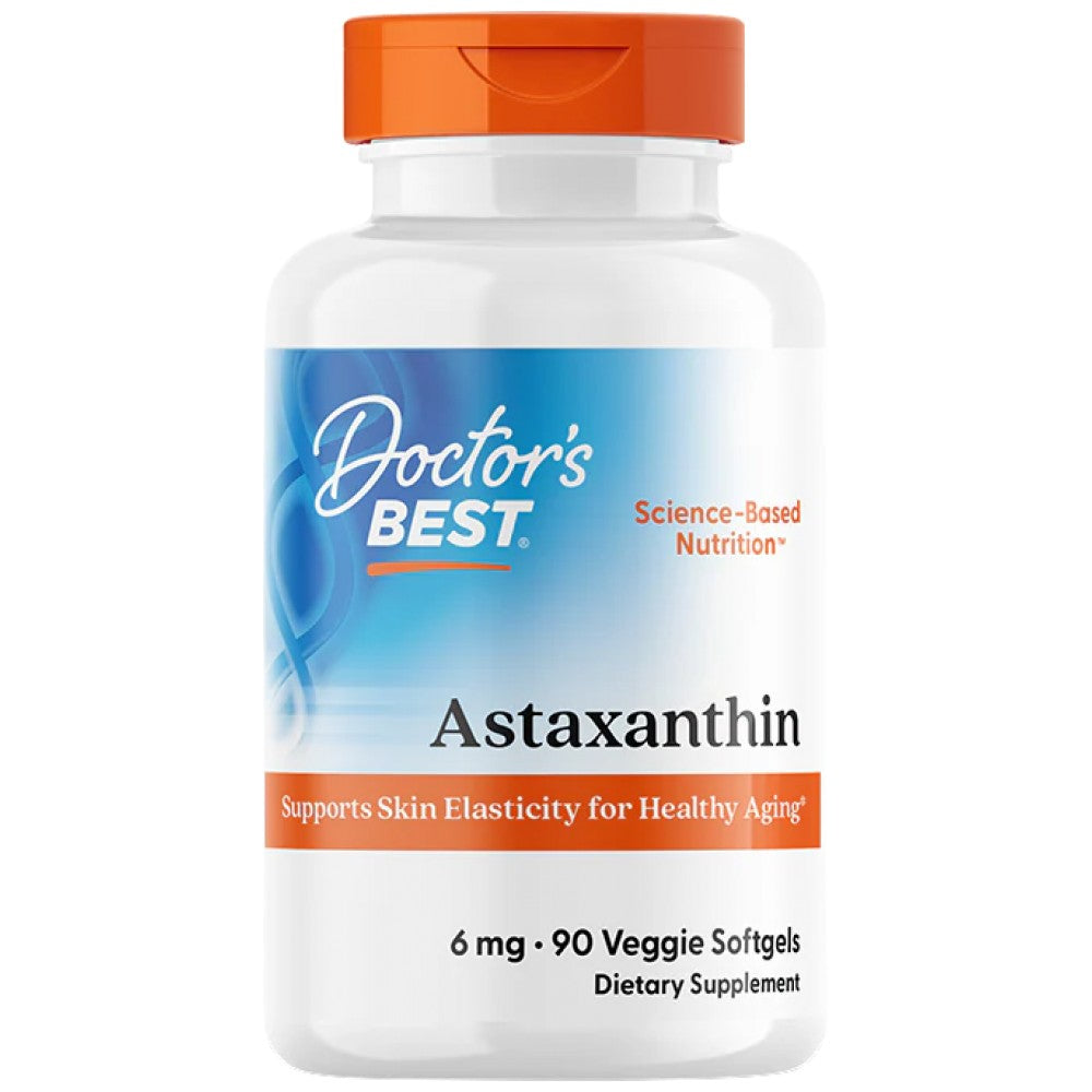 Doctor's Best Astaxanthin 6 mg - Астаксантин 6 mg