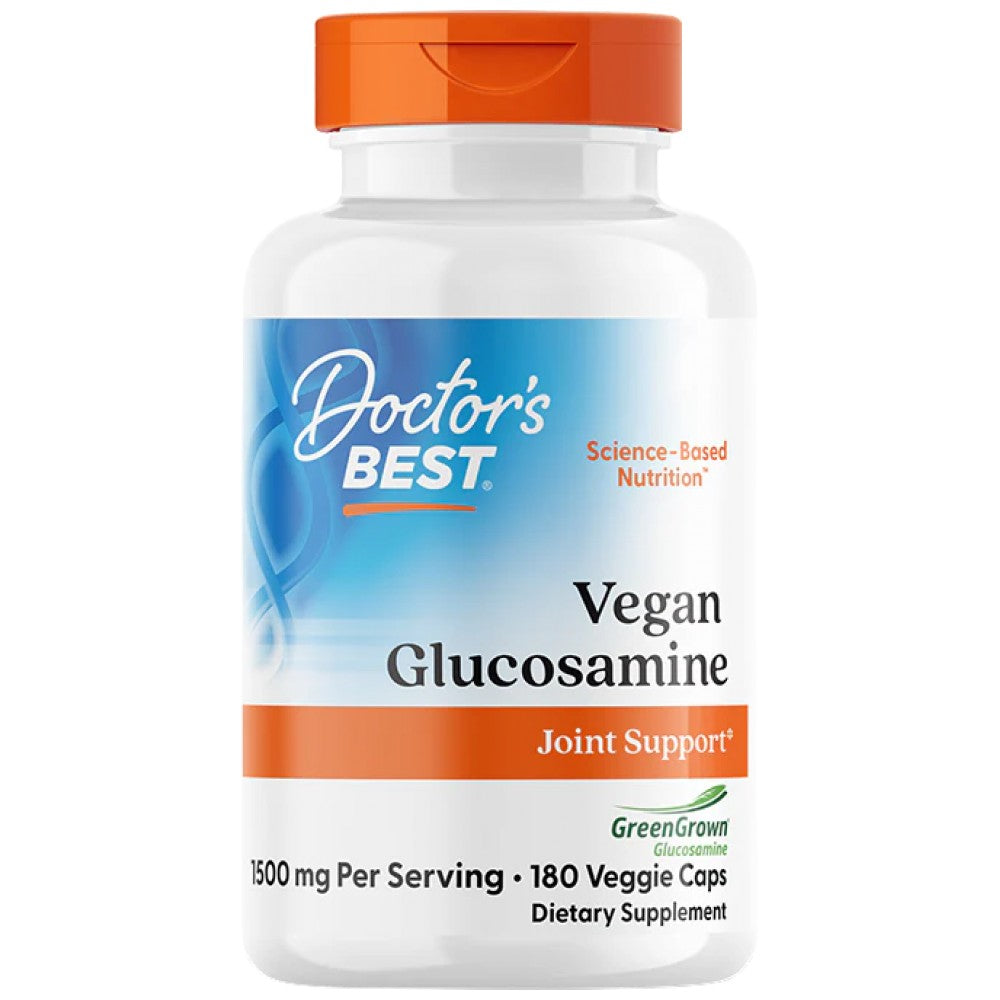 Doctor's Best Vegan Glucosamine Sulfate 750 mg With GreenGrown - Веган глюкозамин сулфат 750 mg
