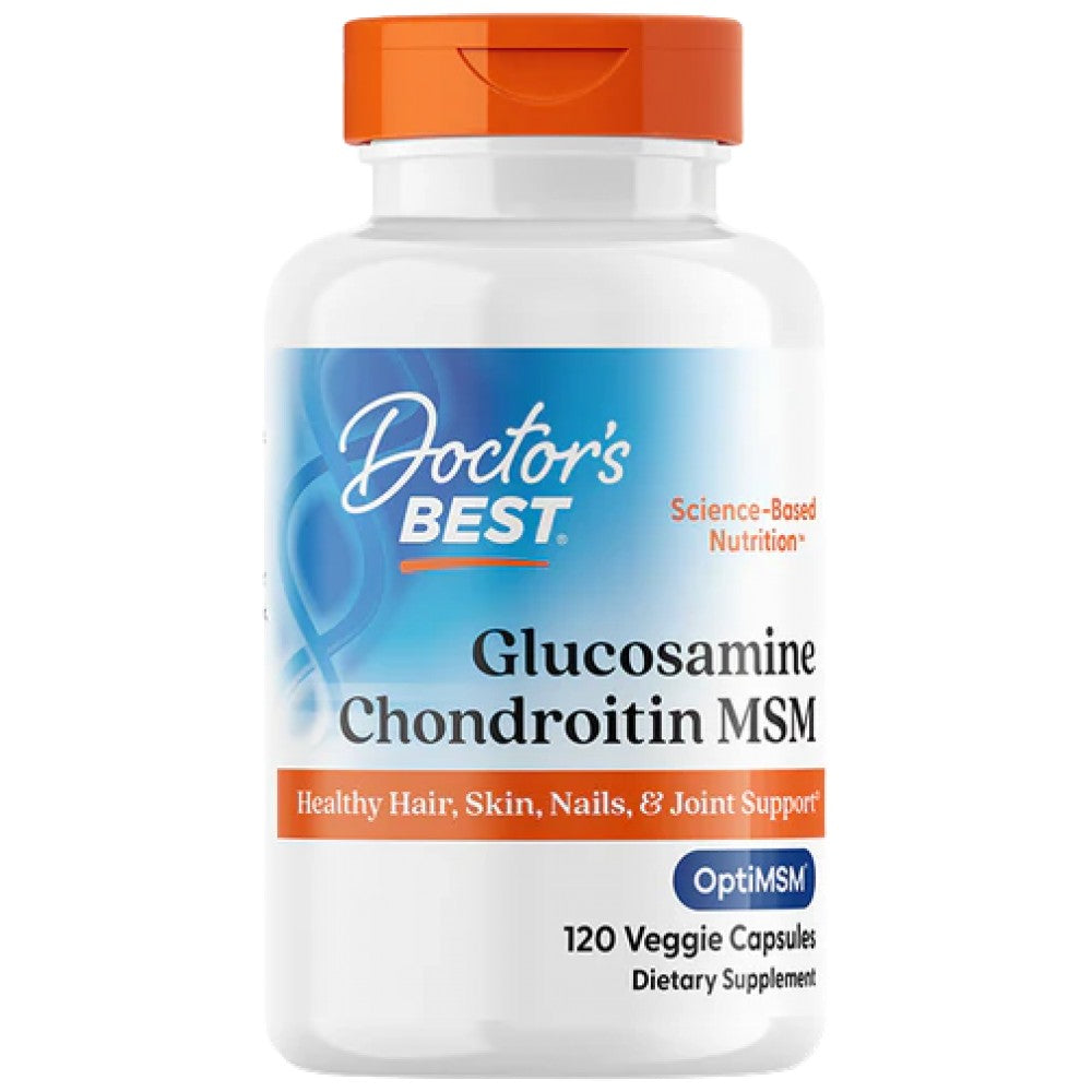 Doctor’s Best Glucosamine Chondroitin & MSM - Глюкозамин, хондроитин и MSM