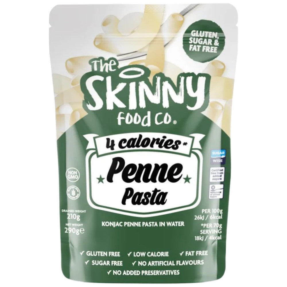 Skinny Food Co 4 Calorie Skinny Penne Pasta - Конжак паста пене