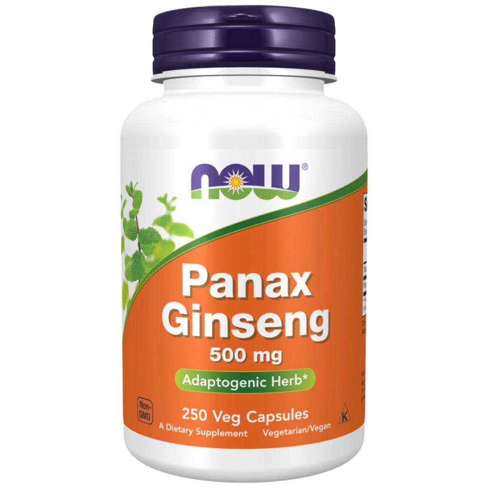 NOW Foods Panax Ginseng 500 mg - Корейски женшен 500 mg