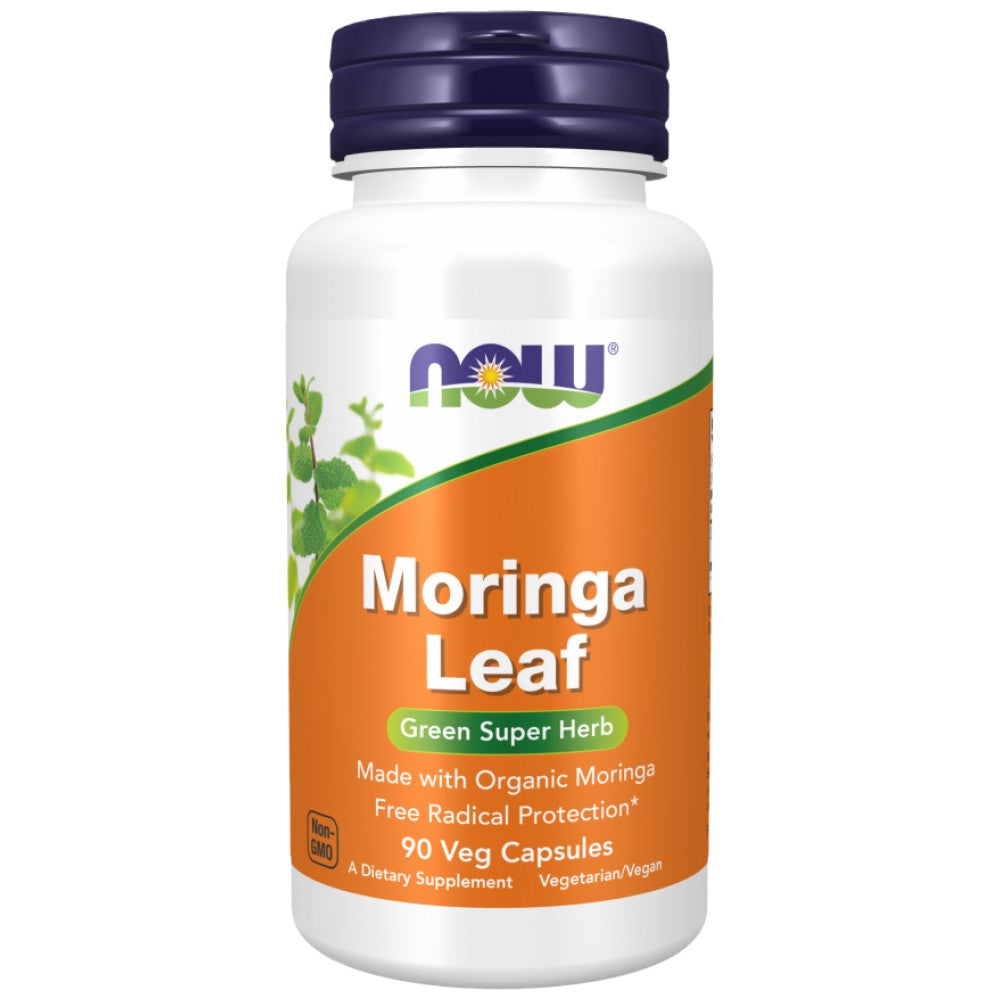 NOW Foods Moringa Leaf 400 mg - Моринга лист 400 mg