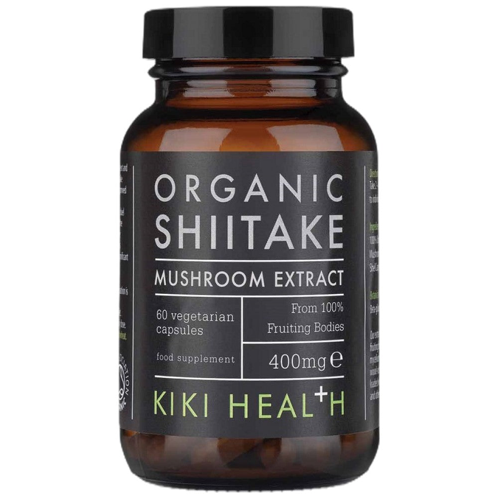 KIKI Health Shiitake Extract Organic 400 mg - Био гъба шийтаке 400 mg