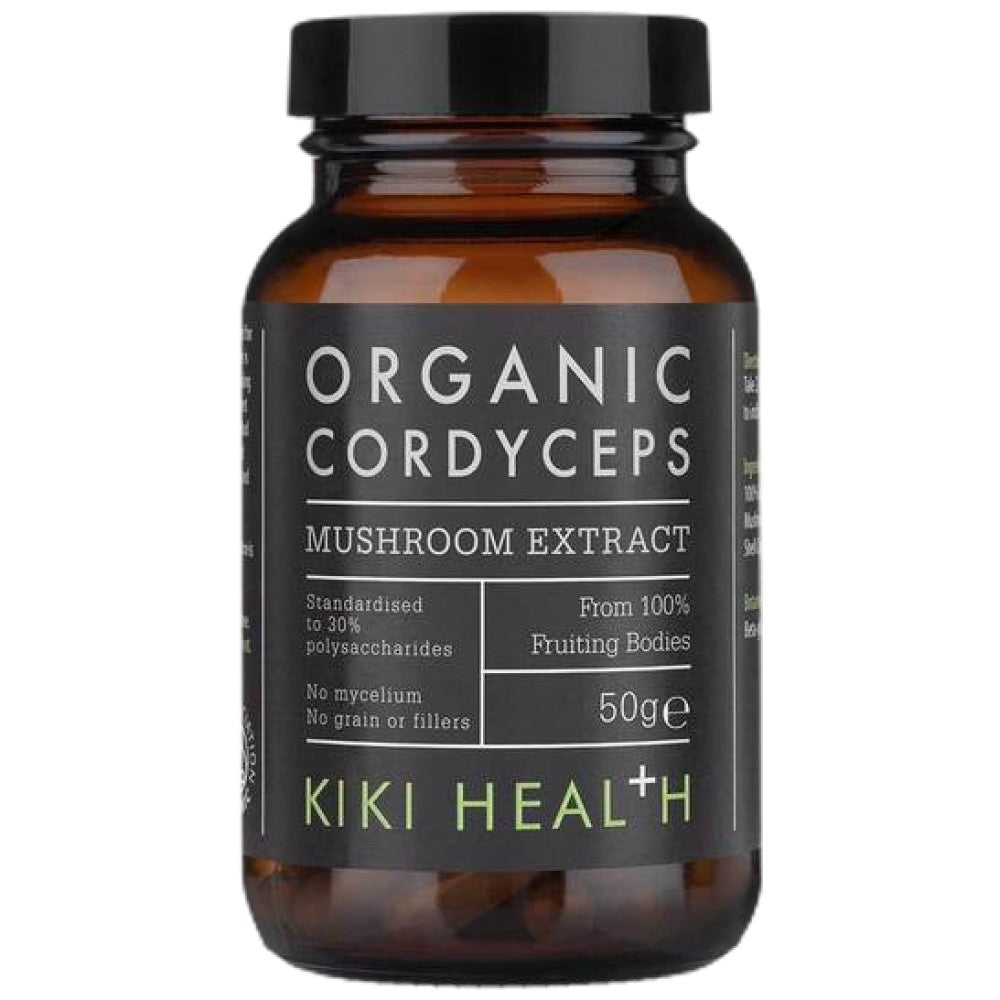 KIKI Health Cordyceps Extract Organic Powder - Био гъба кордицепс на прах