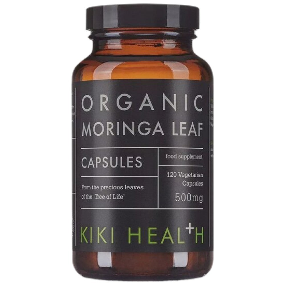 KIKI Health Moringa Leaf Organic 500 mg - Био моринга лист 500 mg