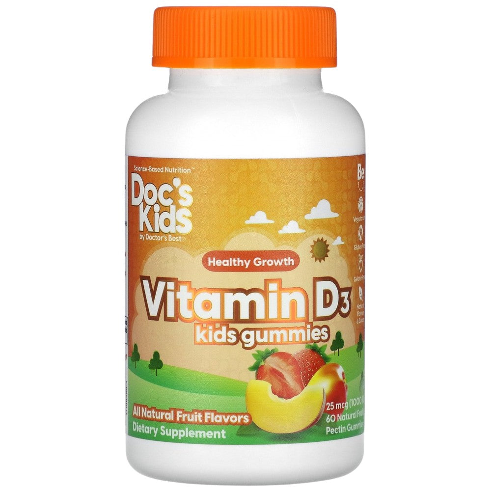 Doctor's Best Vitamin D3 Kid's Gummies - Витамин Д3 за деца гъми