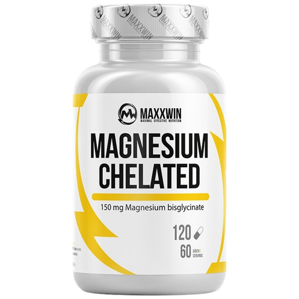 MAXXWIN Magnesium Chelated Bisglycinate - Хелатен магнезиев бисглицинат