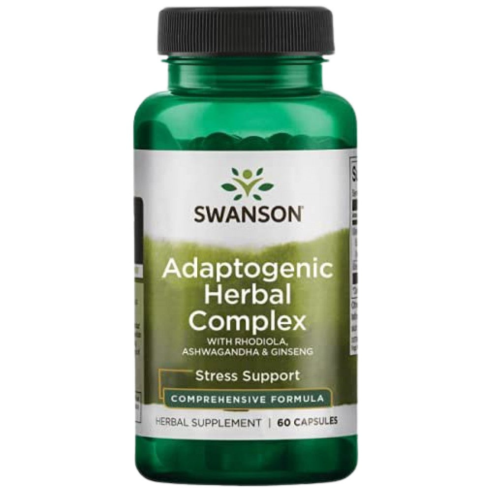 SWANSON Adaptogenic Herbal Complex - Адаптогенен билков комплекс