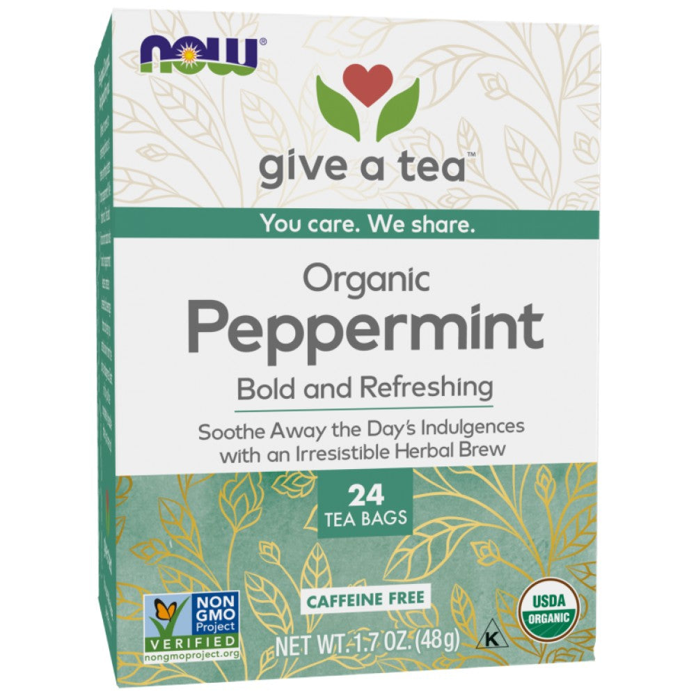 NOW Foods Peppermint Tea - Чай от мента