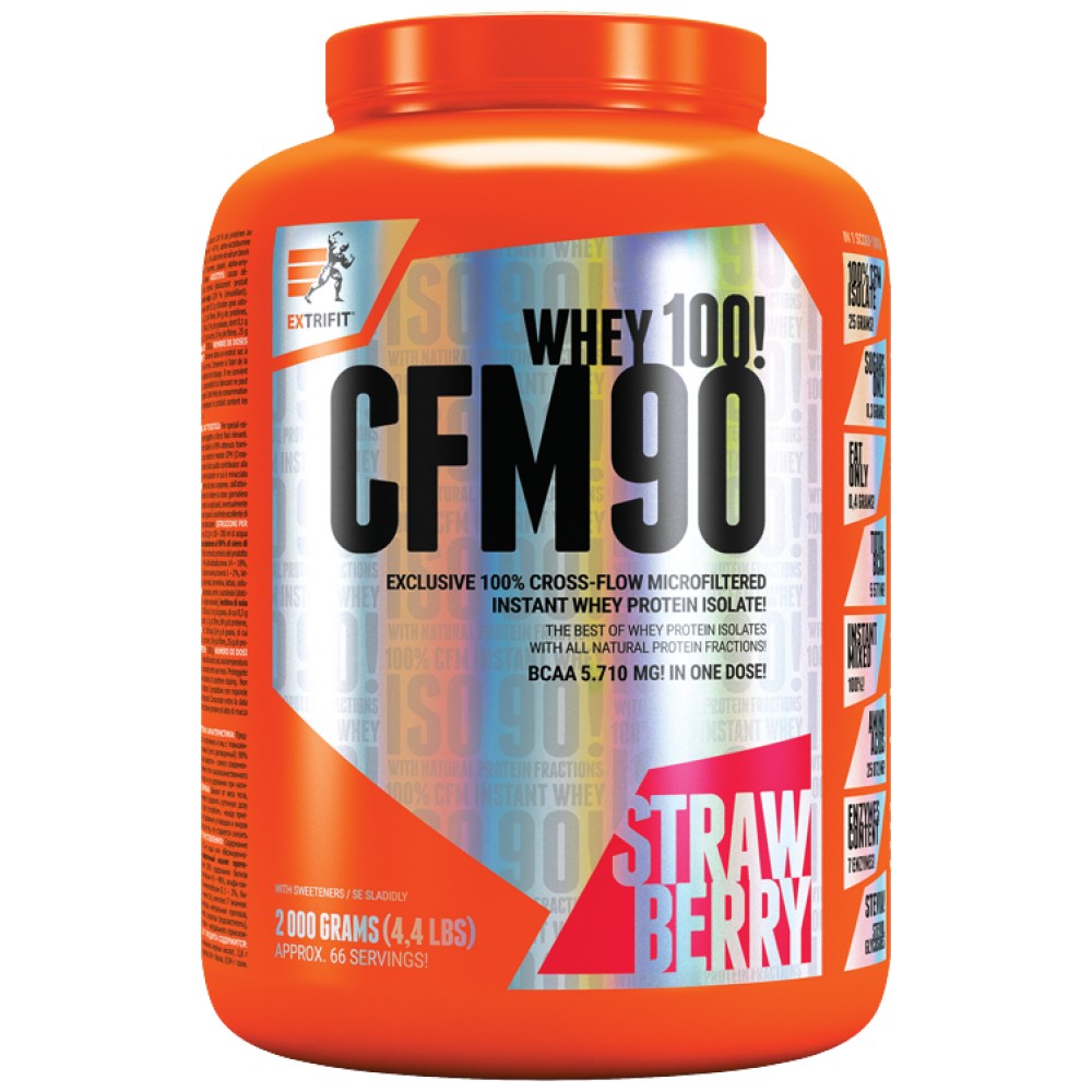 Extrifit Sports Nutrition ISO 90 CFM Instant Whey - Суроватъчен изолат CFM