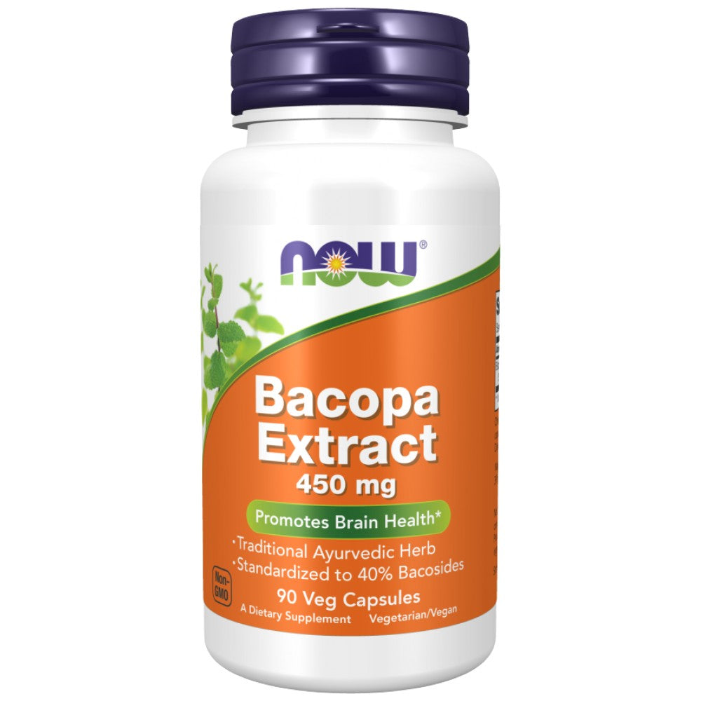 NOW Foods Bacopa Extract 450 mg - Екстракт от бакопа 450 mg