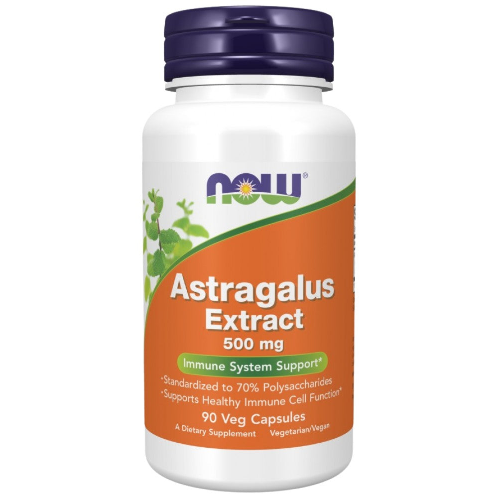 NOW Foods Astragalus Extract 500 mg - Астрагал екстракт 500 mg