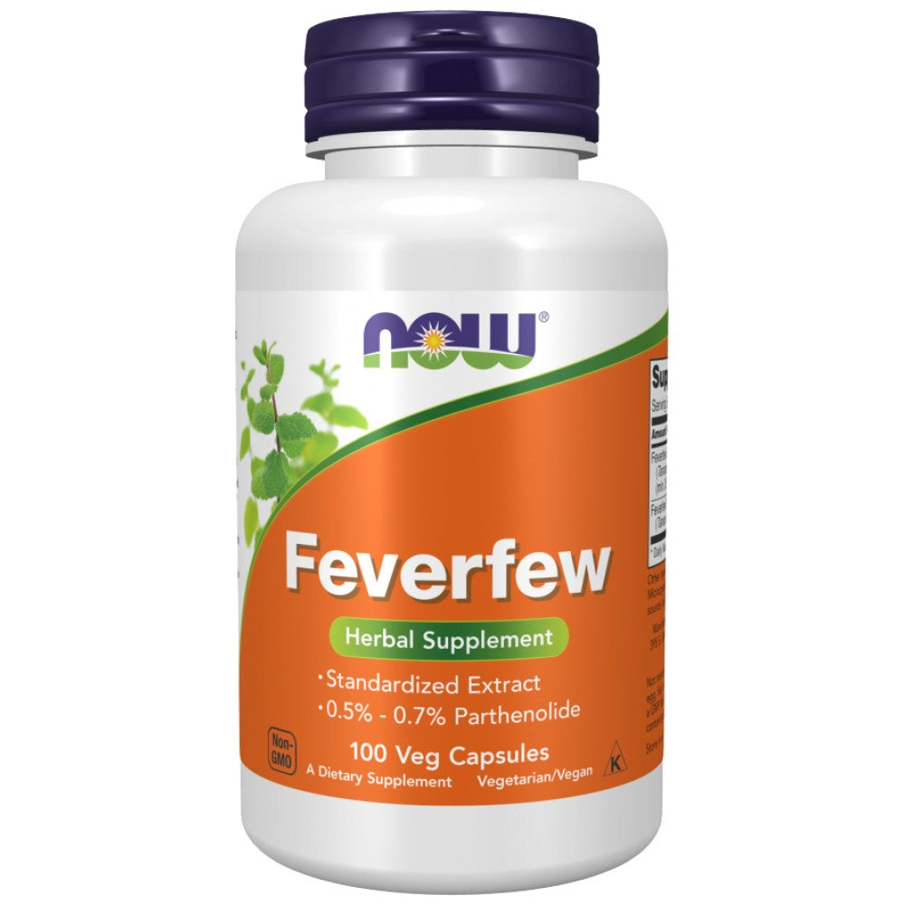 NOW Foods Feverfew 325 mg - Вратига 325 mg