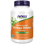 NOW Foods Ginkgo Biloba 120 mg Double Strength - Гинко билоба 120 mg