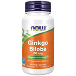 NOW Foods Ginkgo Biloba 60 mg - Гинко Билоба
