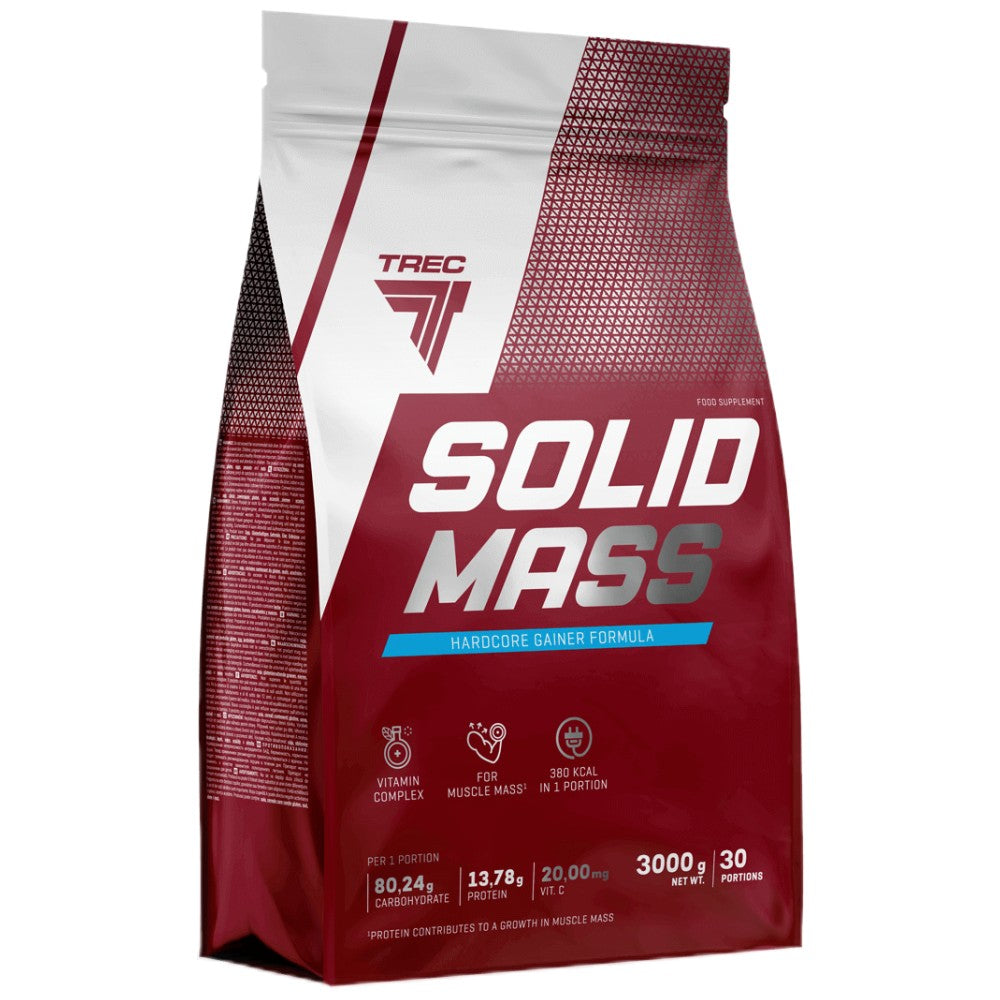 Trec Nutrition Solid Mass Hardcore Gainer Formula - Гейнър за маса