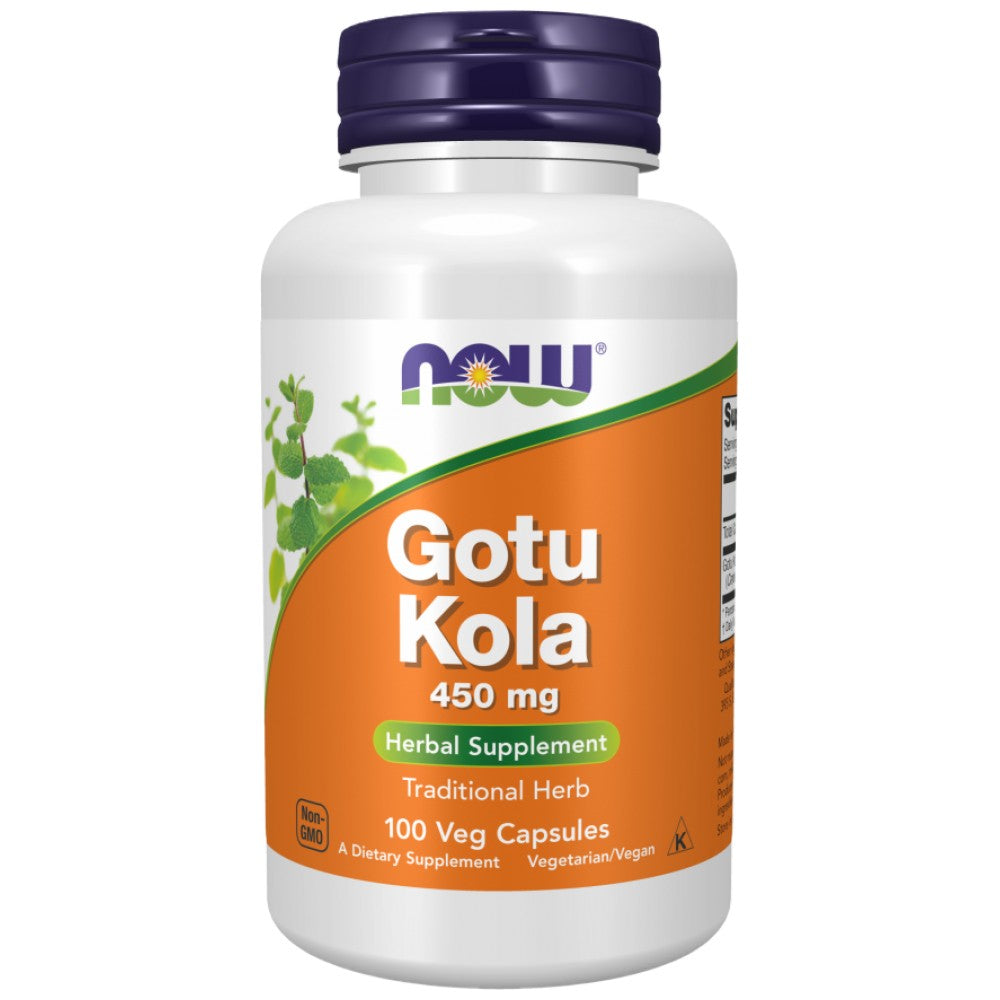 NOW Foods Gotu Kola 450 mg - Готу кола 450 mg