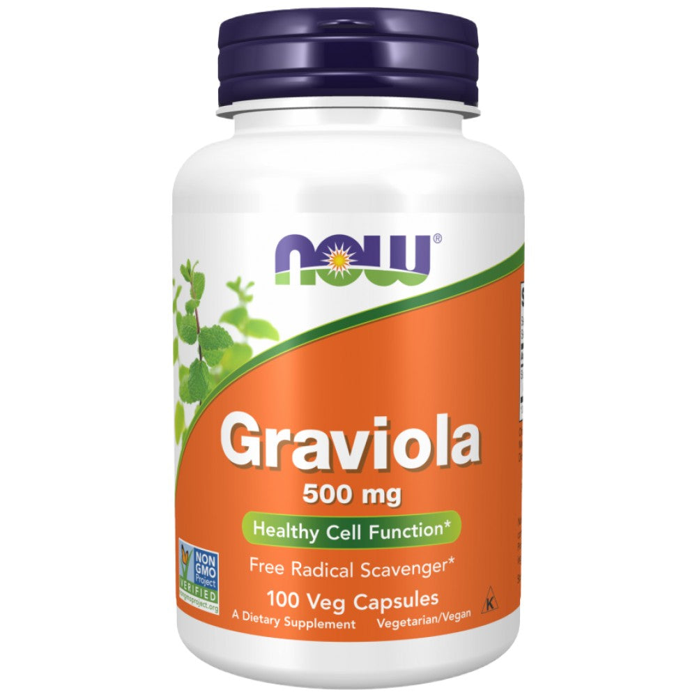 NOW Foods Graviola 500 mg - Гравиола 500 mg
