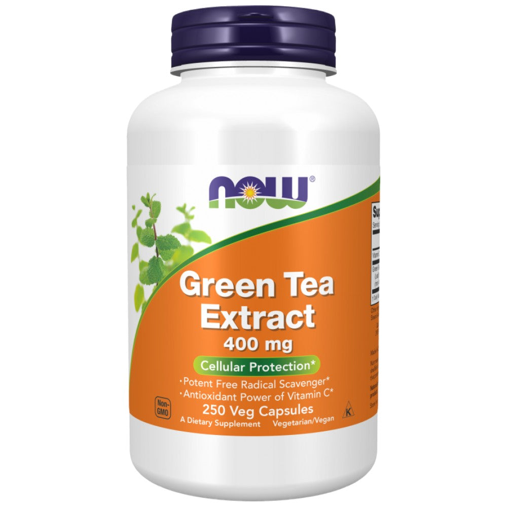 NOW Foods Green Tea Extract 400 mg - Зелен чай екстракт 400 mg