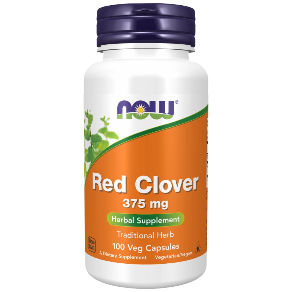 NOW Foods Red Clover 375 mg - Червена детелина 375 mg