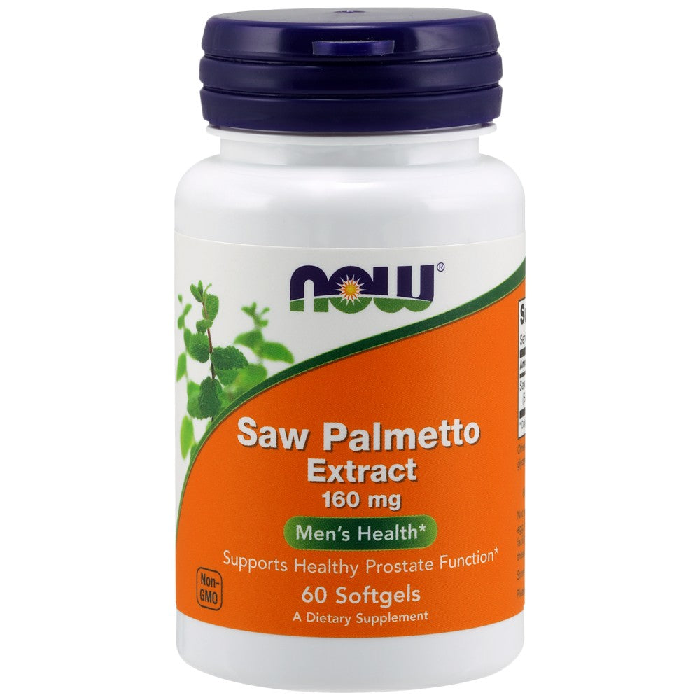 NOW Foods Saw Palmetto Extract 160 mg - Сао Палмето екстракт 160 mg